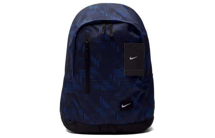 Nike Nike Polyester Backpack Men's Navy Blue