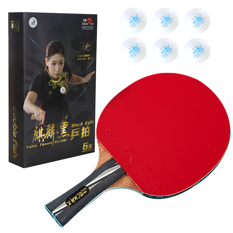 DOUBLE FISH DOUBLEFISH Ping Pong Paddles Unisex All Wood