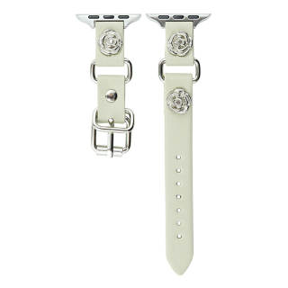 IBOANN Strap Apple Compatibility Leather 49mm