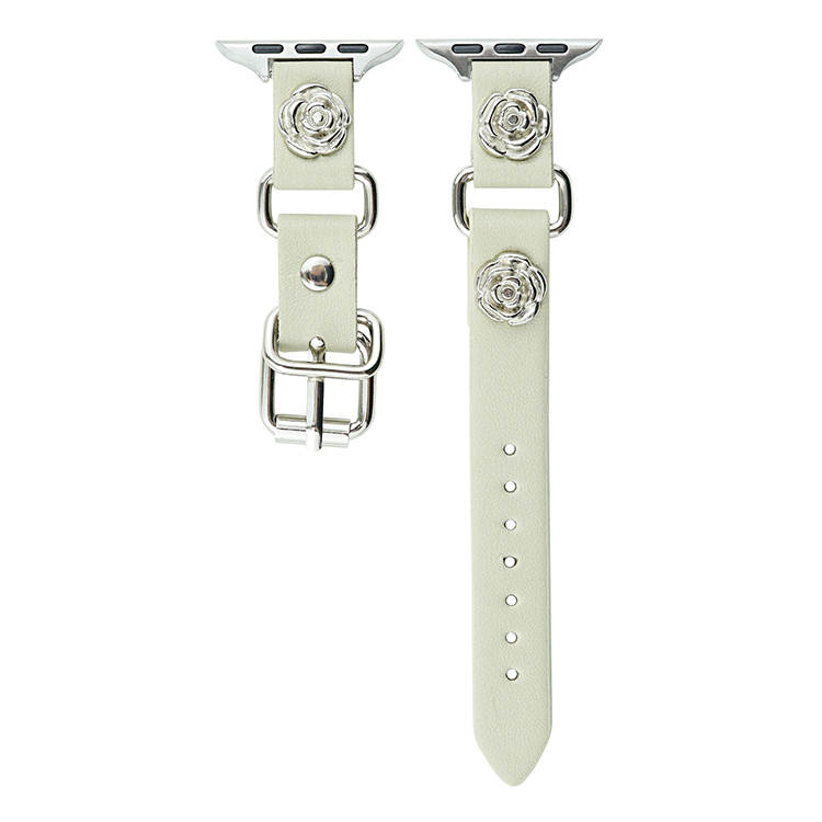 IBOANN IBOANN Strap Apple Compatibility Leather 49mm