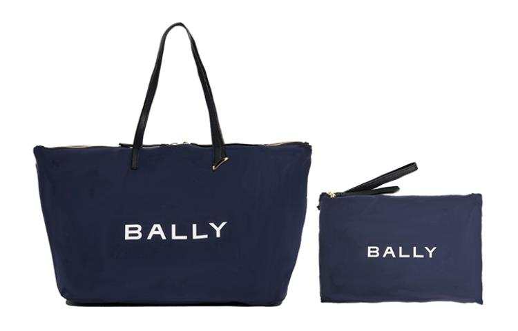 BALLY BALLY Foldable Logo-print Tote Bag