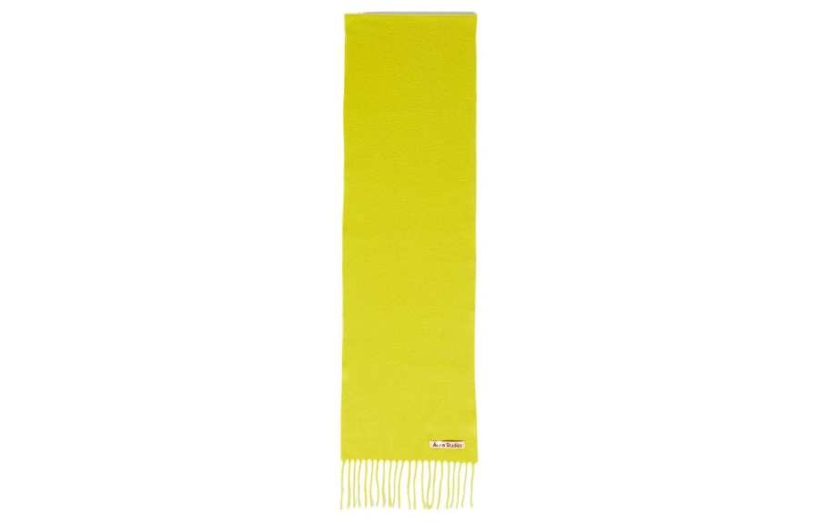 Acne Studios Acne Studios fringed-edge wool scarf
