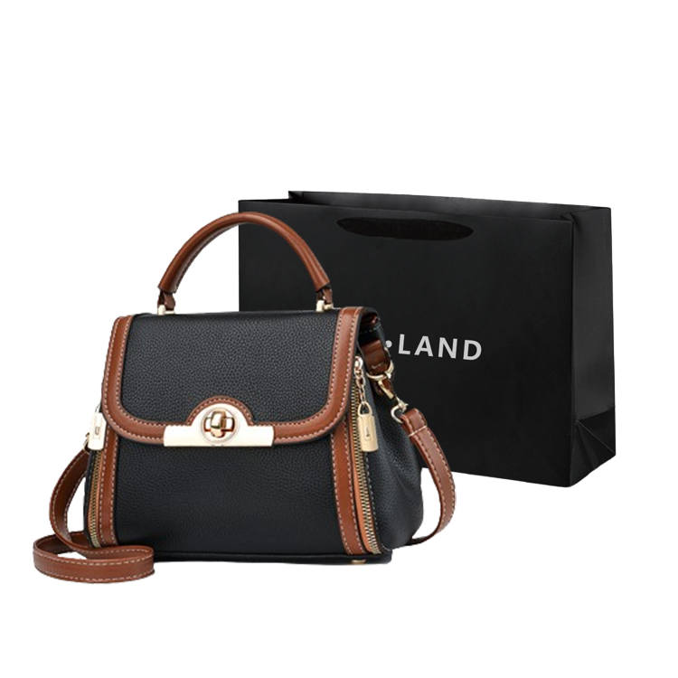 PINK·LAND Pu Handbag, Shoulder Bag Regular Women's Multicolor