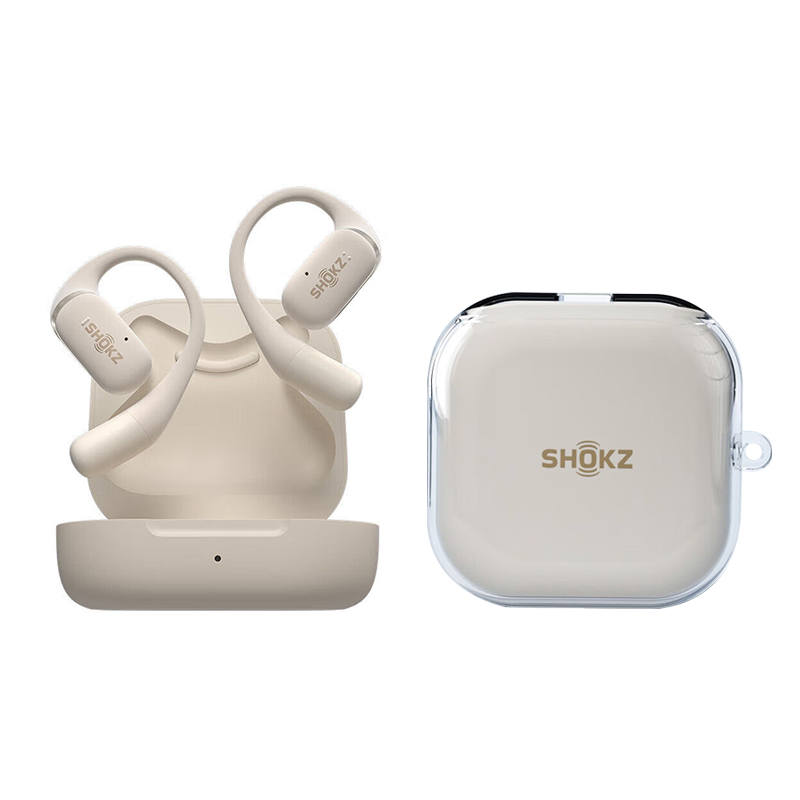 AfterShokz SHOKZ T910 Comfortable OpenFit Open In Ear Sports Running With Long Battery Life Ear mounted Call Noise Cancellation