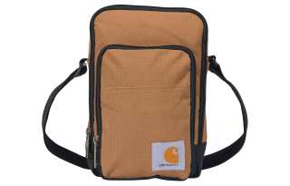 Carhartt Polyethylene Shoulder Bag, Crossbody Bag Unisex Brown