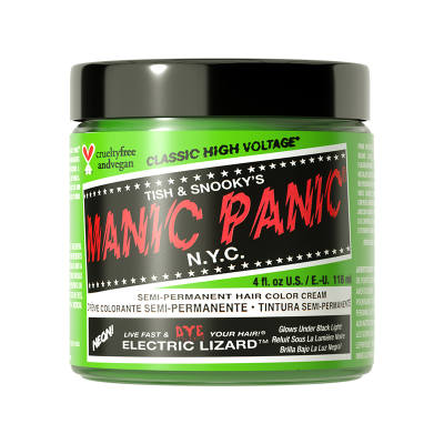 MANIC PANIC Plant Based Mixed Hair Dye Paste Easy to blend 118ml