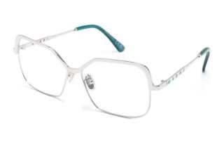 Marni logo-debossed square-frame glasses