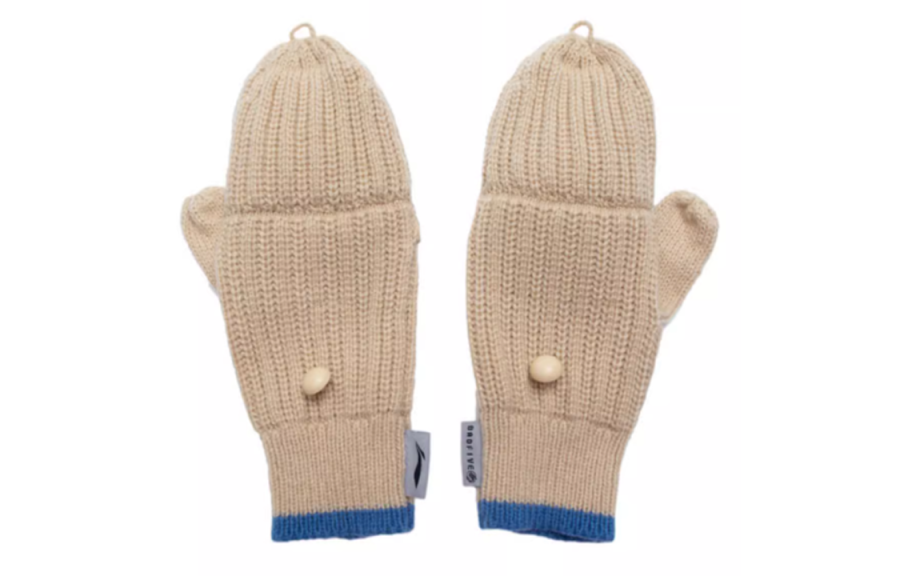 Li-Ning Li Ning Knit Gloves Unisex Milk Umber