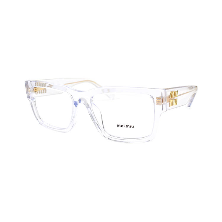 MIU MIU MIU MIU Logo-plaque Square-frame Glasses