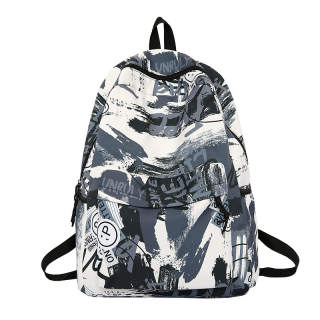 KAKAXI Nylon Laptop Bag Backpack Unisex Black/Blue/Green/Khaki