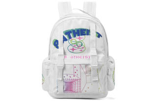 8atheist Polyester Backpack Regular Unisex Dazzling Color Brightening