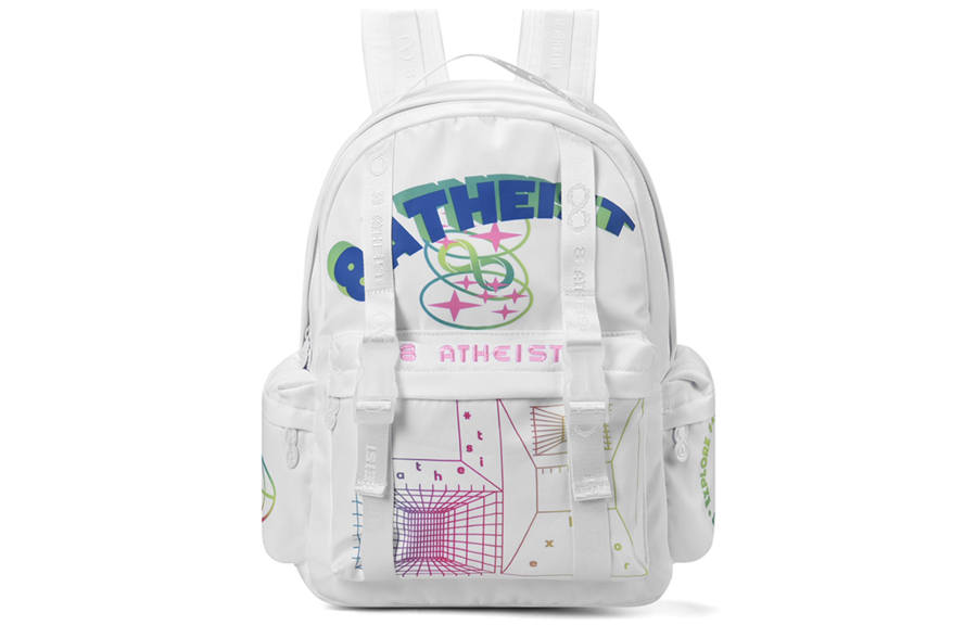 8atheist 8atheist Polyester Backpack Regular Unisex Dazzling Color Brightening