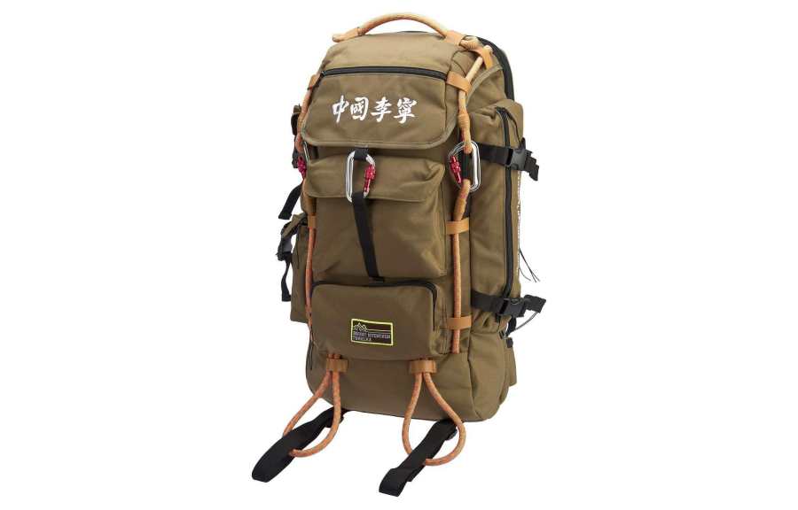 Li-Ning Li Ning Nylon Backpack Regular Unisex Army Green