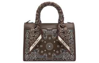 AMIRI Nappa Leather Shoulder Bag, Crossbody Bag, Handbag Mini Women's Brown