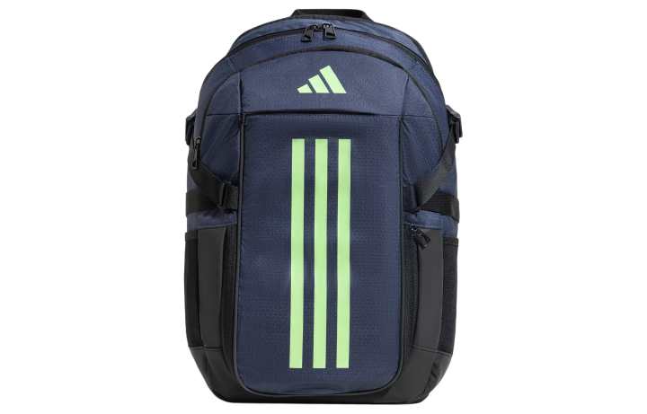 Adidas Adidas Recycled Polyester Backpack Unisex Dark Navy Blue & Green