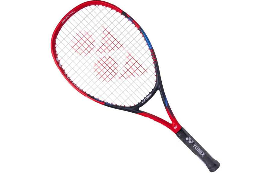 YONEX 250g Racket Weight 100 Square Inches Head Size Red Kids' Full Carbon Tennis Rackets