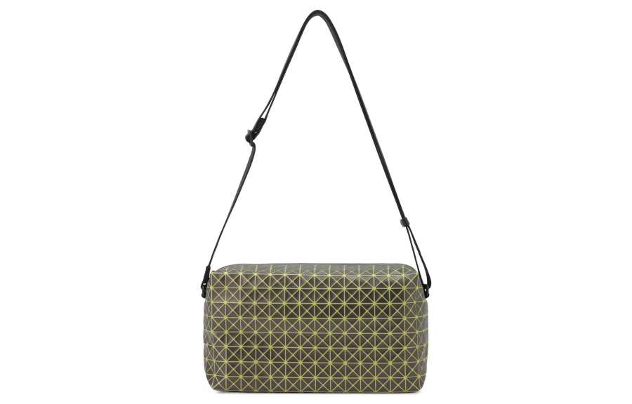 ISSEY MIYAKE Polyurethane Shoulder Bag, Crossbody Bag Women's Black