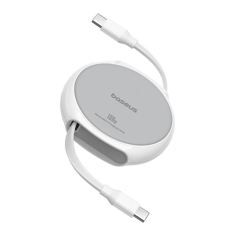 Baseus Baseus Type C To Type C Stretchable Fast Charging, Compatibility Laptops Flat Android Apple 16/15 All Collection Series