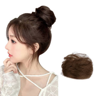YOSEE Round Head Wig Circle, Real Human Hair, Fresh Look Full Contour Anti Aging Hair Accessory