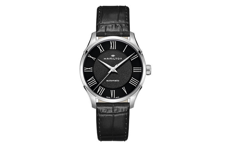 HAMILTON Jazz Series Automatic Mechanical Movement Waterproof Men's Watches Watch 40mm Black Dial