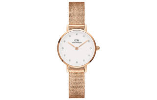 DW/DanielWellington Daniel Wellington PETITE Wrist Watches Quartz Movement Stainless Steel Watchband White Dial Women's Watch