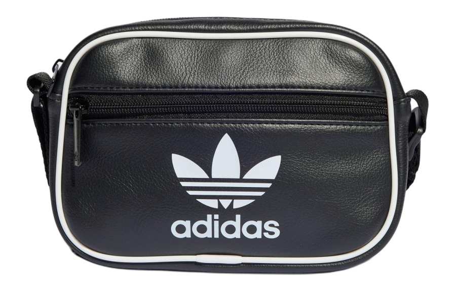 Adidas Originals Trefoil Pu Portable Crossbody Bag, Shoulder Bag Regular Unisex Black