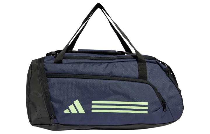 Adidas Adidas Essential Recycled Polyester Travel Bag Regular Unisex Dark Navy Blue & Green
