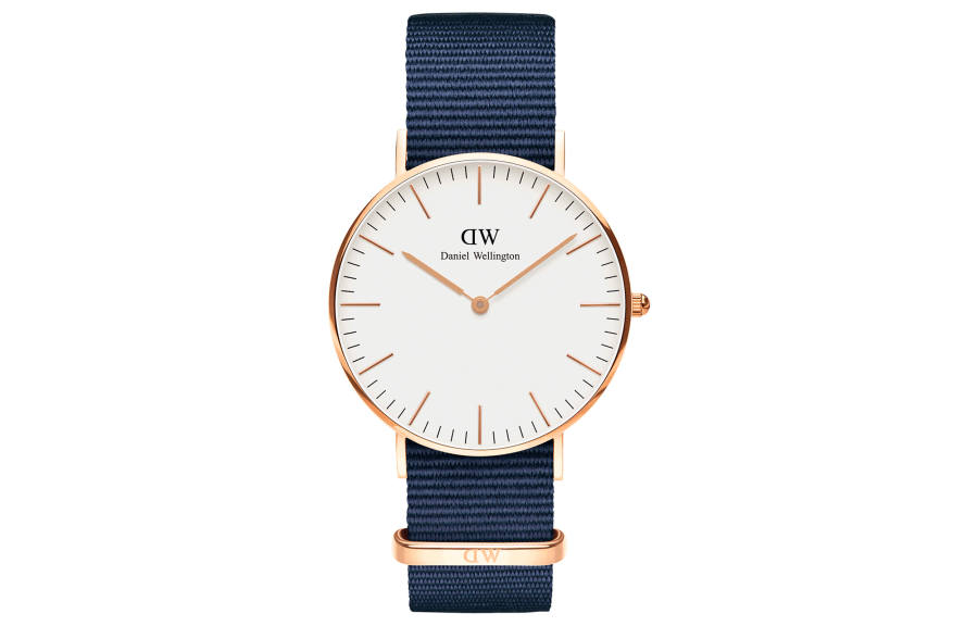 DW/DanielWellington Daniel Wellington DanielWellington Watch Wrist Watches Quartz Movement Nylon Strap White Dial Women's Watch
