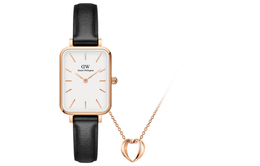 DW/DanielWellington Daniel Wellington Wrist Watches Quartz Movement Leather Strap White Dial Women's Watch