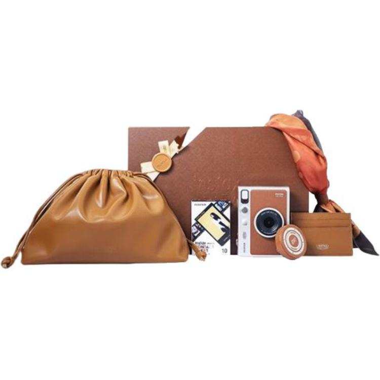 FUJIFILM Instant Cameras Instax Mini Evo Artistic Newborn Gift Box Set Level