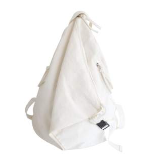 KAKAXI Canvas Laptop Bag Backpack Unisex White/Green/Black/Brown