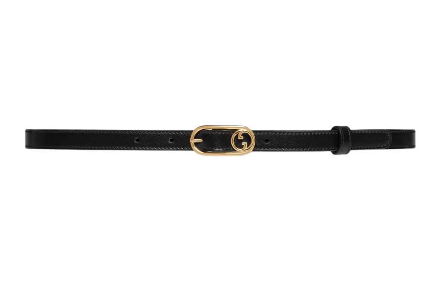 GUCCI GUCCI Interlocking G buckle Leather Belt