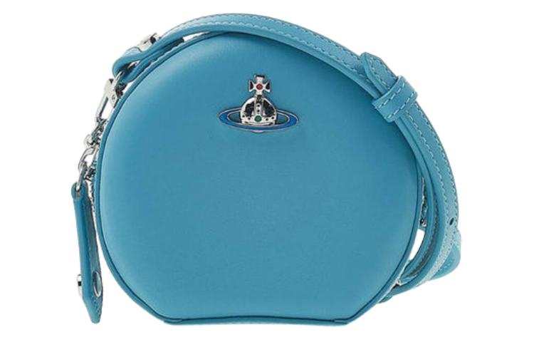 Vivienne Westwood Calfskin Crossbody Bags Women's Blue