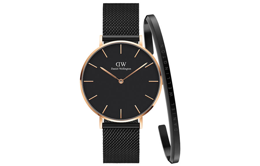 DW/DanielWellington Daniel Wellington Wrist Watches Quartz Movement Black Dial Men's Watches