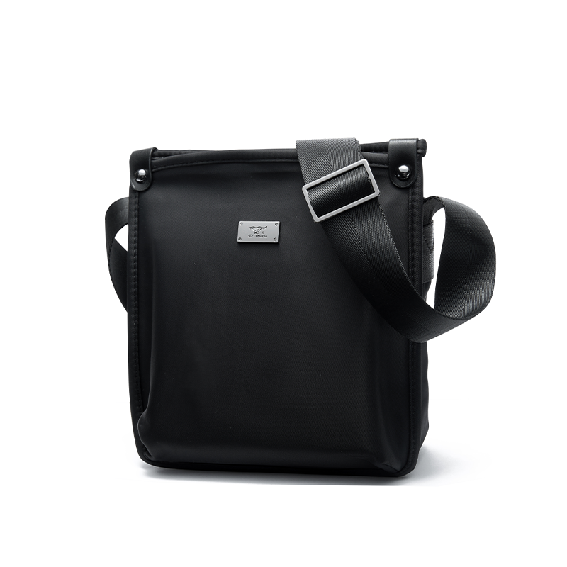 SEPTWOLVES Oxford Crossbody Bags Men's Black
