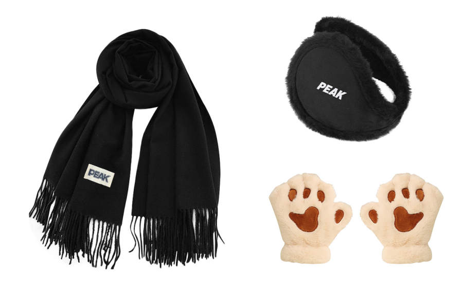 PEAK PEAK Knit Scarves Unisex