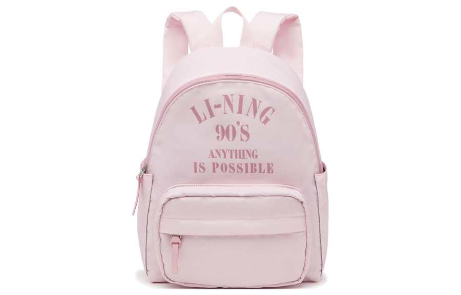Li-Ning Li Ning Sports Life Collection Fabric Sports Backpack Regular Women's Primrose Pink