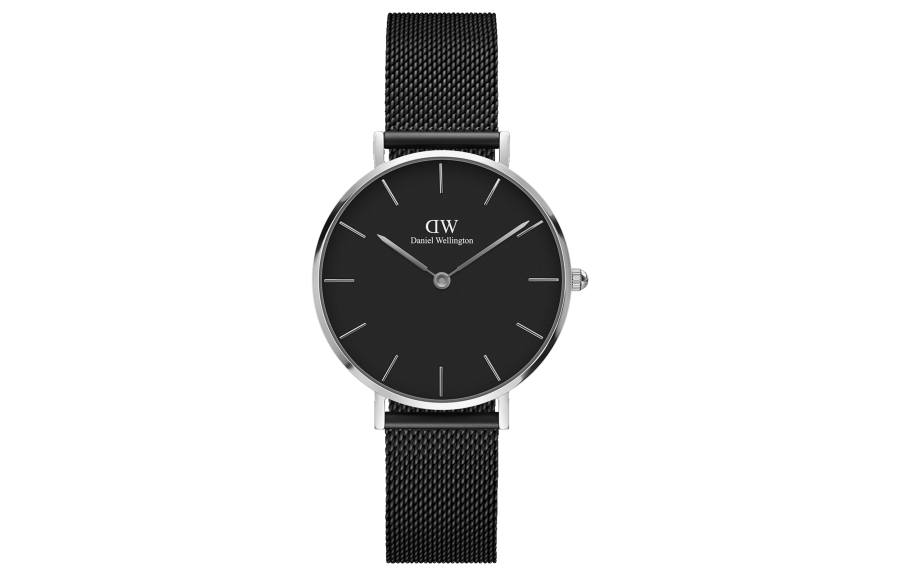 DW/DanielWellington Daniel Wellington PETITEDanielWellington Wrist Watches Quartz Movement Black Dial Women's Watch Gilded Watch