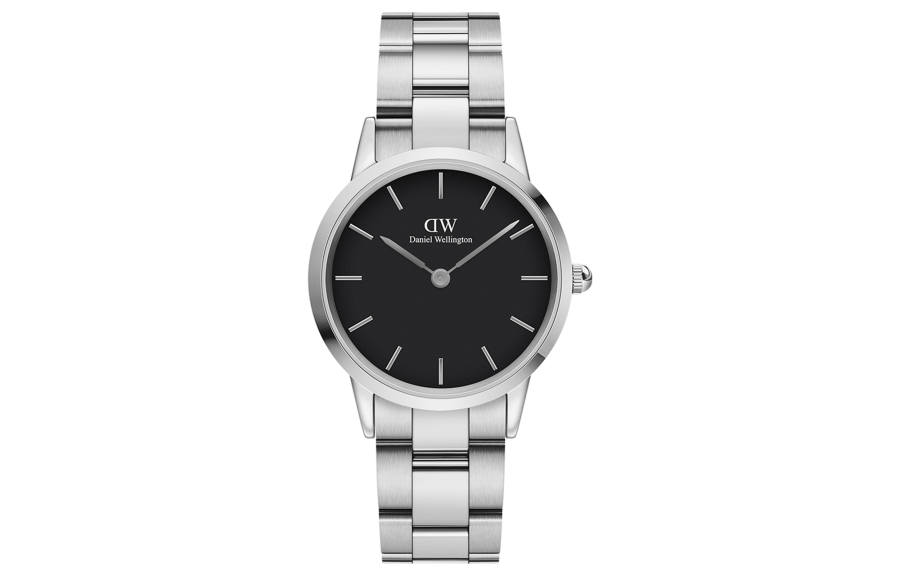 DW/DanielWellington Daniel Wellington ICONICDanielWellington Wrist Watches Quartz Movement Stainless Steel Watchband Black Dial