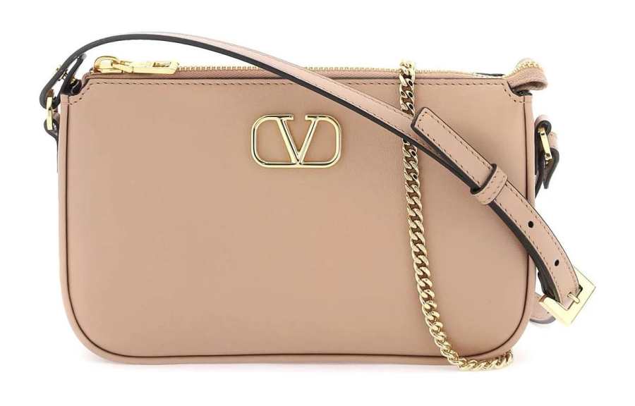 Valentino Valentino VLogo Signature Zip Up Mini Crossbody Bag