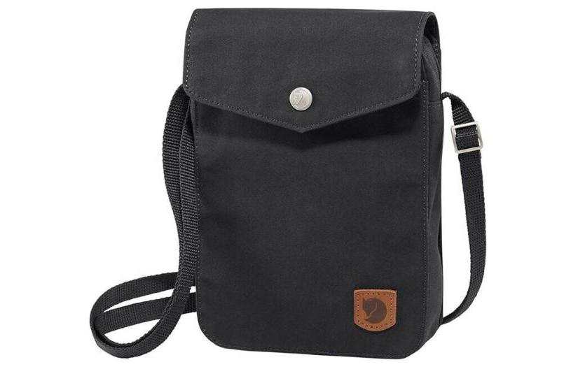 Fjallraven 1.7L Mountaineering Bag Outdoor Bag Polyester Graphite Black Unisex