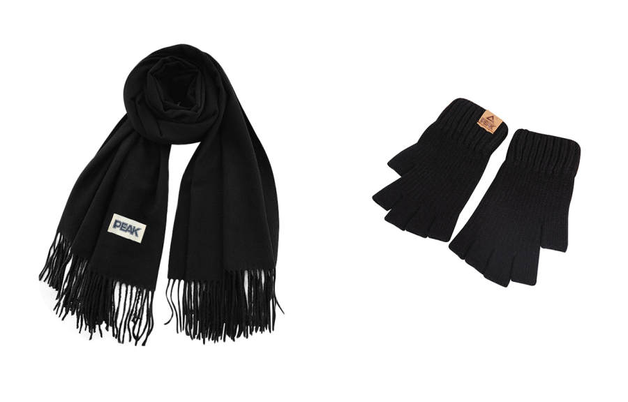 PEAK PEAK Knit Scarves Unisex