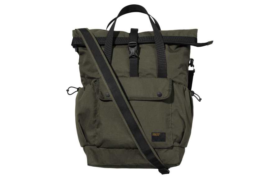 Carhartt WIP Cotton With Nylon Shoulder Bag, Crossbody Bag, Handbag Regular Unisex Army Green