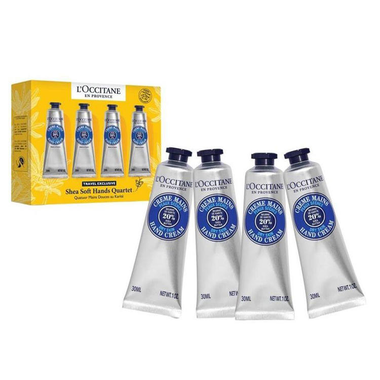 LOCCITANE Shea Butter Hand Cream Care Kits Aromatic Four Piece Set