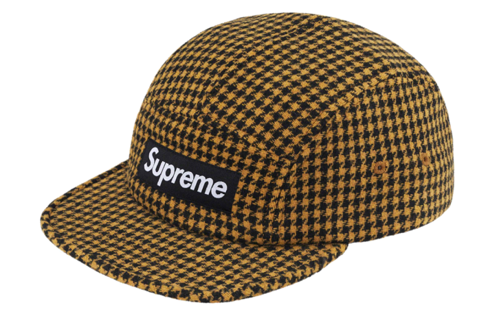 Supreme Supreme Houndstooth Wool Camp Cap