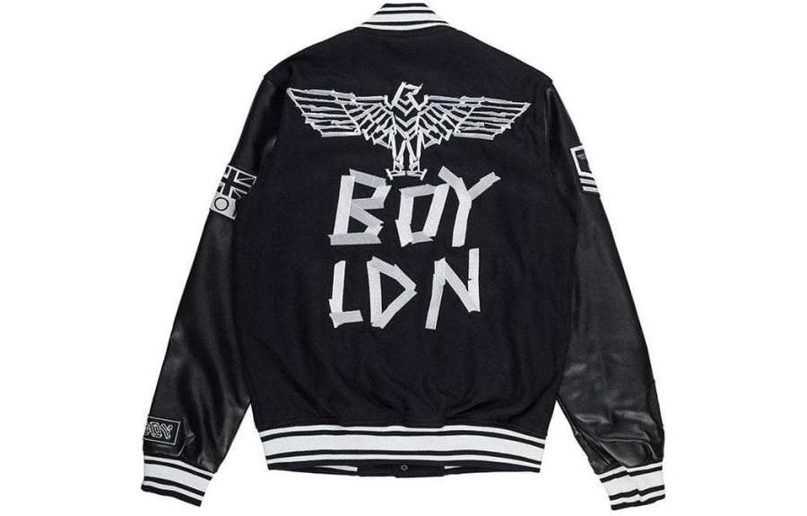 Boy London Baseball Jacket Unisex Black