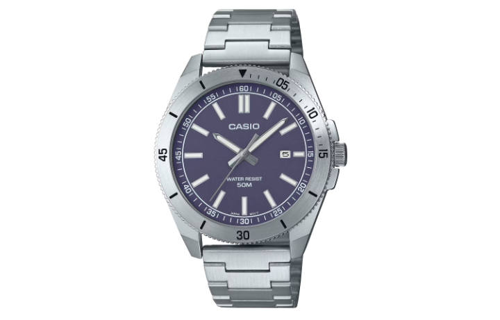 CASIO CASIO Unisex Standard Series Blue Watch MTP-B155D-2EV
