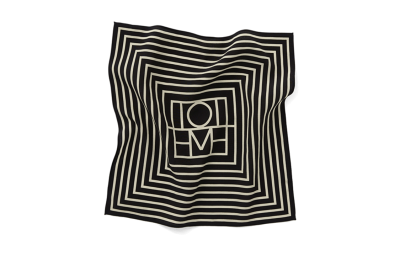TOTEME Silk Scarves Women's Black