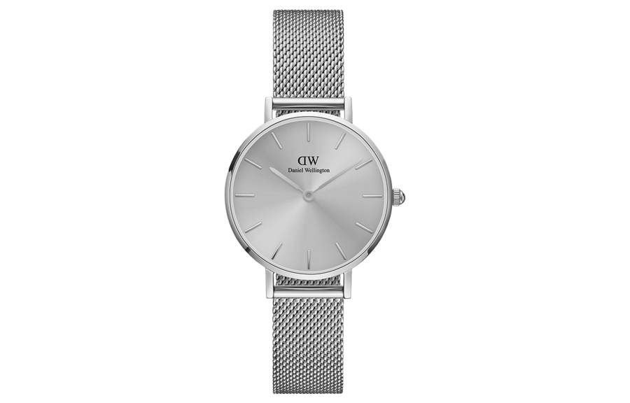 DW/DanielWellington Daniel Wellington Wrist Watches Quartz Movement Stainless Steel Watchband 28mm Silver Dial Women's Watch