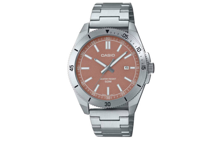 CASIO CASIO Unisex Standard Series Pink Watch MTP-B155D-5EV